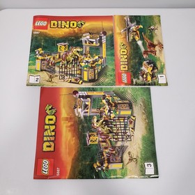 Lego 2012 Dino Defense HQ 5887 With Manuals 99% Complete