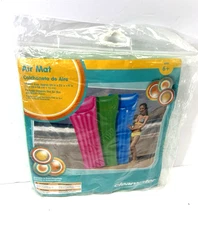 Clearwater GREENVinyl AIR MAT Blow Up Raft Pool Float K-MART 69x23x6 NEW