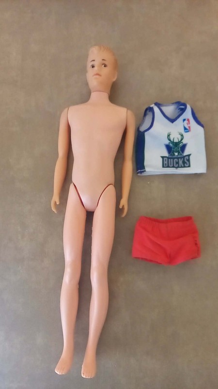 Vtg  1961 Eegee Andy Doll  Barbie Ken Clone 12 inch