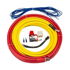 Kicker 47KMPK4 Marine-Grade Amplifier Wiring Power Kit 4-Gauge 