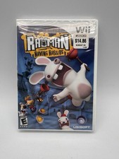 Rayman Raving Rabbids (Nintendo Wii, 2006) Brand New Factory Sealed