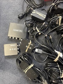 HUGE LOT CONSOLE HDMI ADAPTERS - WII, PS2, GAMECUBE/64/SNES, DREAMCAST, HD TO AV