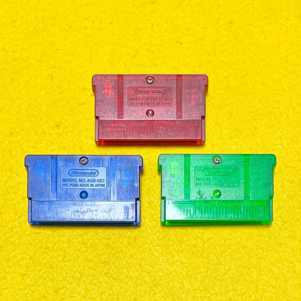 Lot 3 Pokemon Ruby Sapphire Emerald Nintendo Gameboy Advance GBA Japan JP Tested - Image 3 of 4