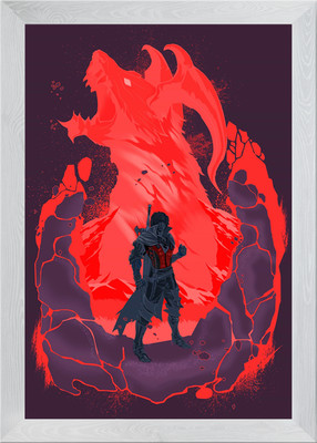final fantasy xvi Framed Wall Art Poster Canvas Print Picture