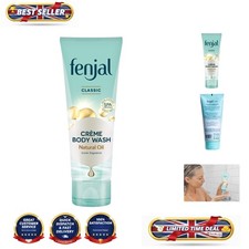 Classic Crème Moisturizing Body Wash with Jojoba Oil - 200ml for Silky Skin