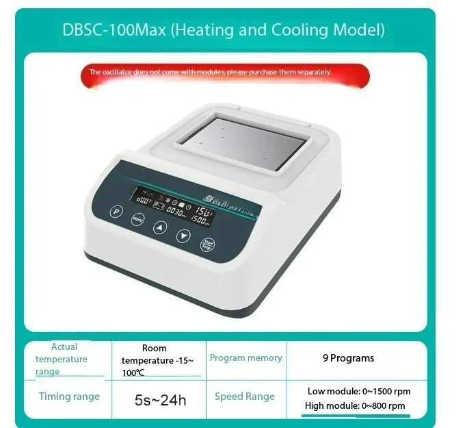 Equipo de laboratorio incubadora baño seco calefacción pantalla digital JOANLAB 