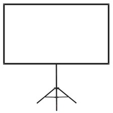 Tripod Projector Screen With Stand 80 Inch 160 Wide Angle 4K HD 16:9 Screen
