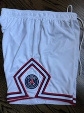 Nike Air Jordan PSG Paris Saint-Germain Soccer Shorts DH7473 100 Men’s sz XL