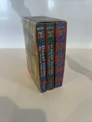 HARRY POTTER 3 BOOK SET ONLY AVAILABLE THROUGH SCHOOL MARKET