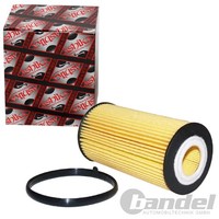 Ashika ÖLfilter Filtereinsatz Passend FüR Audi A3 A4 A6 Tt Seat Altea Exeo Leon
