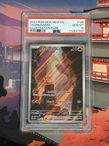 Charmander Illustration Rare 168/165 S&V151 PSA 10