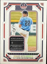 2024 Panini USA Stars &amp; Stripes Baseball Edward Rothlander III LAUNDRY TAG #1/1