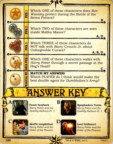 HARRY POTTER Pictopia Game cards 2019 (you pick) Prospero Hall singles Free Ship - Picture 85 of 123
