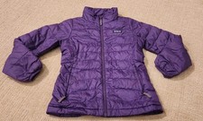 Girls Size 10 Patagonia Down Jacket Purple READ