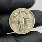 1925 P Standing Liberty Quarter Fine/VF- 25c Silver