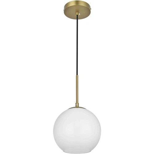 Living District LD2207SG Baxter 1 Light 8 inch Satin Gold Pendant Ceiling Light - Picture 8 of 10