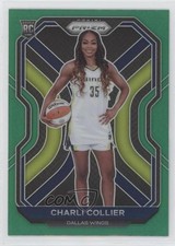 2021 Panini Prizm WNBA Green Prizm Charli Collier #89 Rookie RC 6wi