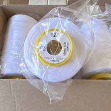 Gutermann Mara 120 Thread White Polyester 800 10 x 5000m Sewing Pack