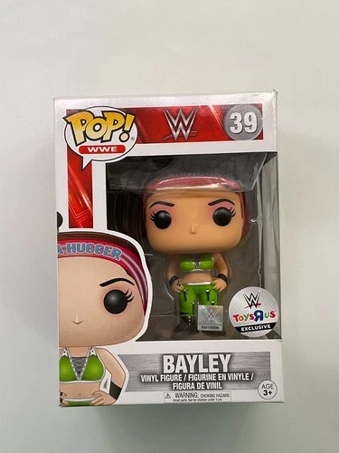 Funko Pop! WWE: Bayley #39 Toys R Us Exclusive *DAMAGED BOX SEE PICS G3