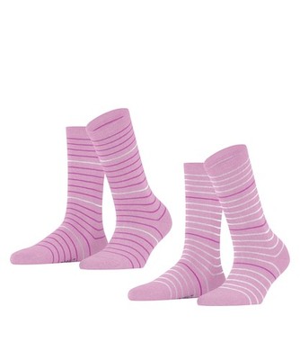 Esprit Socken Fine Stripe 2-Pack Damen