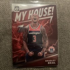 2019-20 Donruss Optic BRADLEY BEAL #14 My House! Washington Wizards