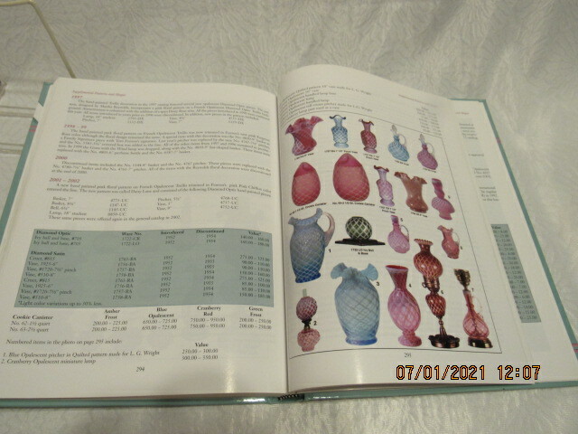 Fenton Art Glass Patterns : 1939-1980 by Kenn Whitmyer and Margaret ...