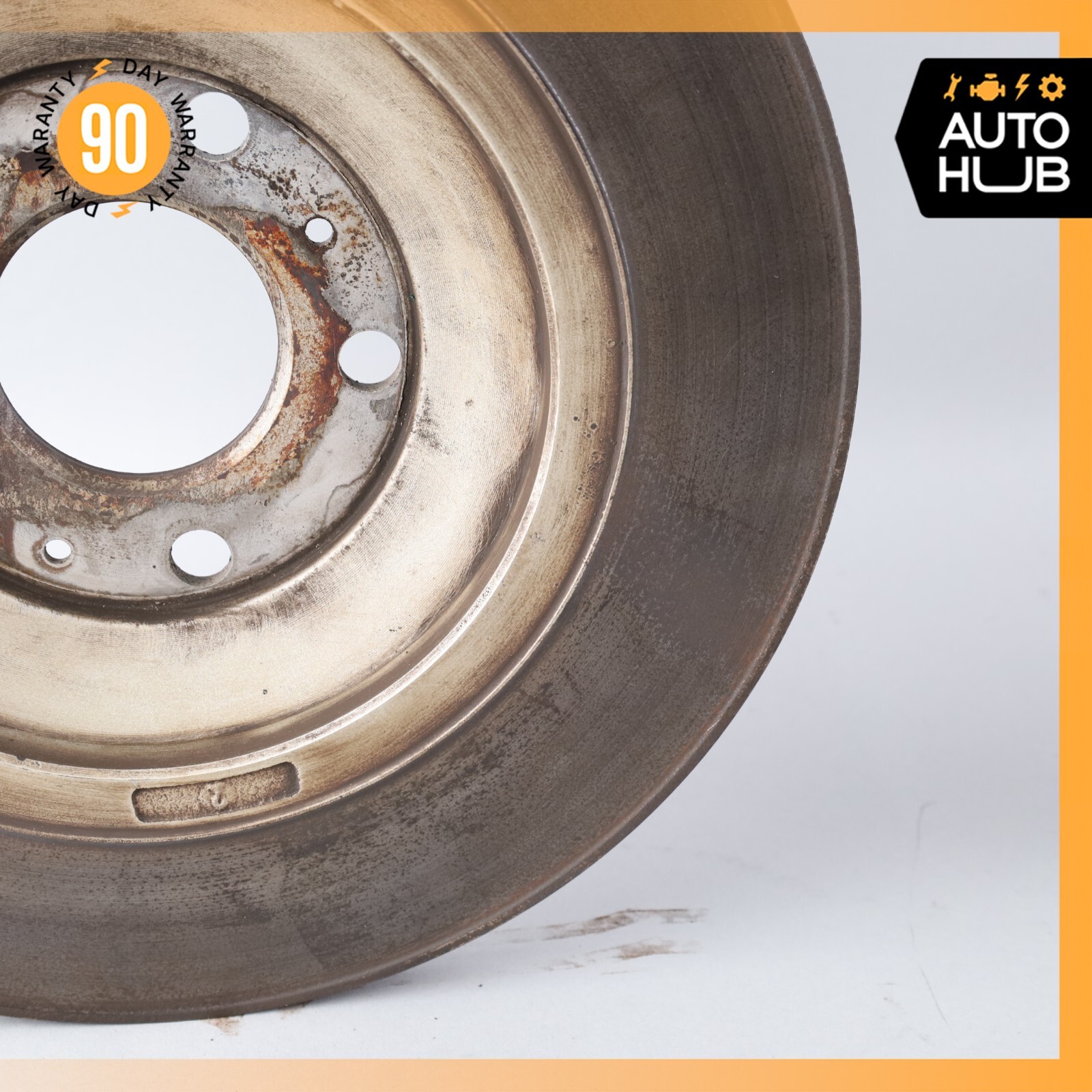 03-18 Bentley Continental Flying Spur Rear Left & Right Brake Rotors Disc OEM