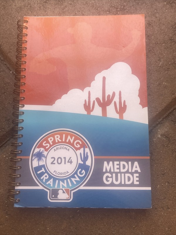 Major League Baseball MLB 2014 Spring Training Media Guide - Arizona & Florida