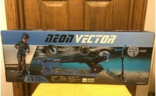 Brand New Never Opened Neon Vector Folding Kid Scooter With Light up Wheels 