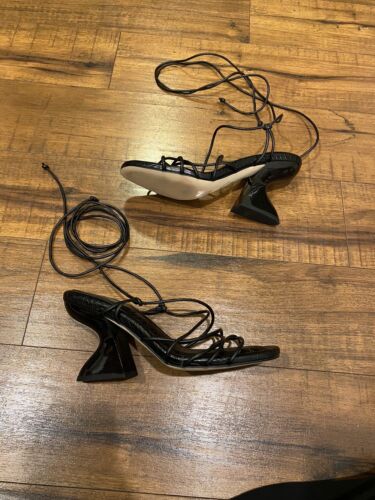 Circus By Sam Edelman Blanche Heel Black Lace Up S