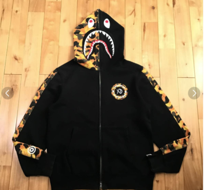 Used Excellent】Bape x XO Zip Hoodie Size M From Japan | eBay