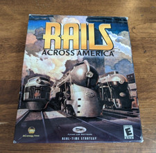 Rails Across America Big Box PC CD-ROM Strategy First, 2001