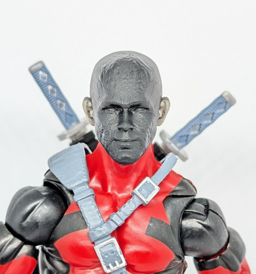 Marvel Legends Deadpool damage head 3D printed Wade Wilson 1