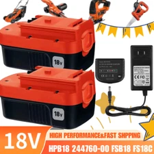 4500mAh Ni-Mh HPB18 Replacement Battery/Charger for Black and DECKER 244760-00