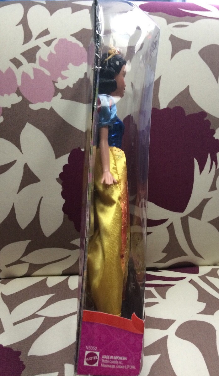 Disney Snow White NEW In The Box Sparkling Princess 2008 Mattel