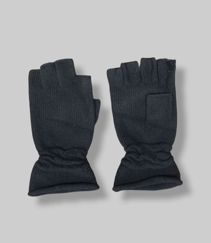 Black Cashmere Fingerless Gloves | eBay