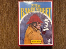 Sherlock Holmes 21B Baker  Street Board Game Mint and