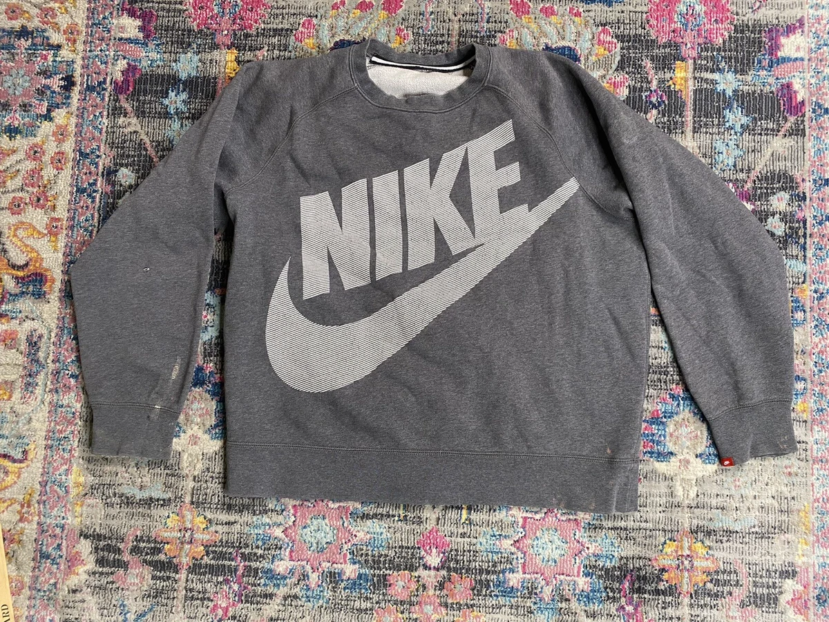 Ebay womens grey hot sale nike jumper l