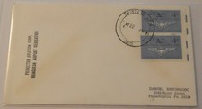 Princeton New Jersey airport dedication May 22 1965 airmail (175 covers made)