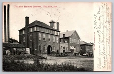 Tell City Brewing Company Tell City Indiana Pre-Prohibition Brewery 1907 PC