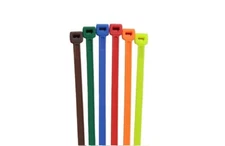 1000 Cable Ties 8" Multi Color 75LB Cable Zip Tie Down Strap Wire Nylon Wrap