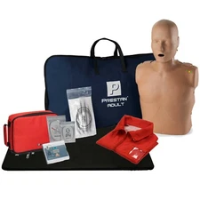 CPR Training Kit w. Adult Manikin WITH Feedback & AED Practi-Trainer Essentials