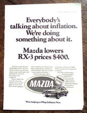 1975 Mazda Rx-3 - Print Ad