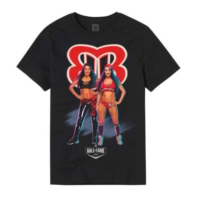 WWE THE BELLA TWINS “HALL OF FAME” OFFICIAL T-SHIRT ALL SIZES NEW NIKKI BRIE  | eBay