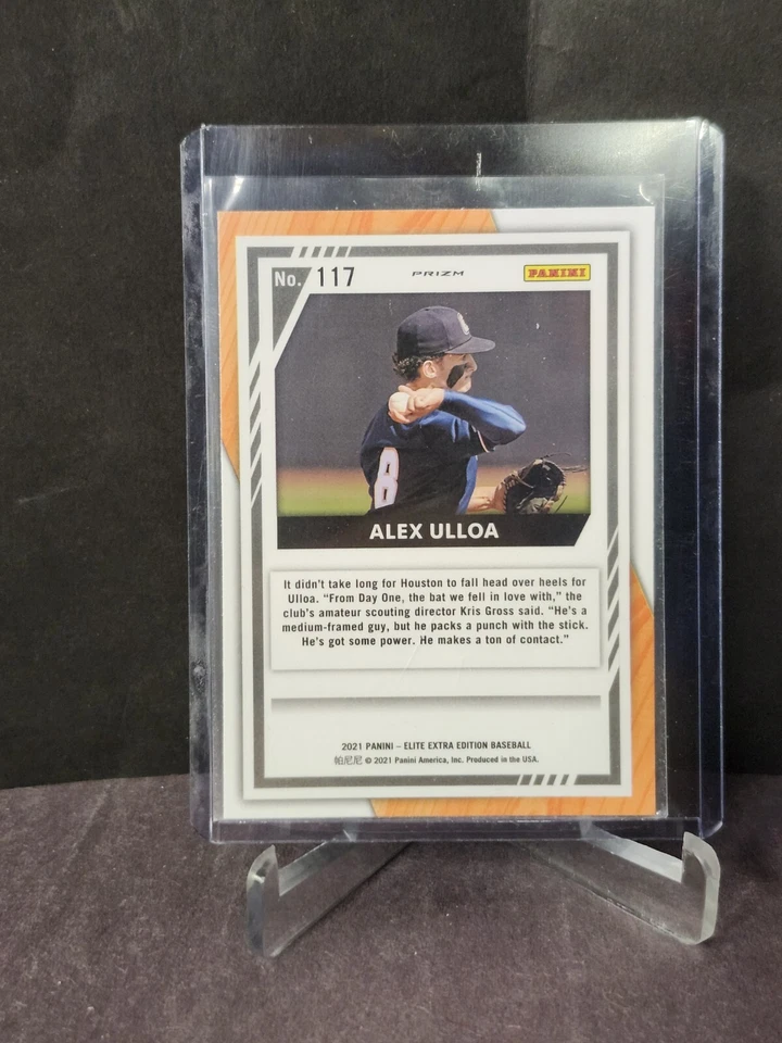 2021 Elite Extra Edition Optic Holo #117 Alex Ulloa - Image 2 of 2