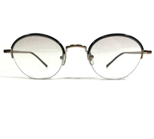 Dolce & Gabbana D&G5085 108 Brille Rahmen Schwarz Gold Halbe Felge 45-21-135