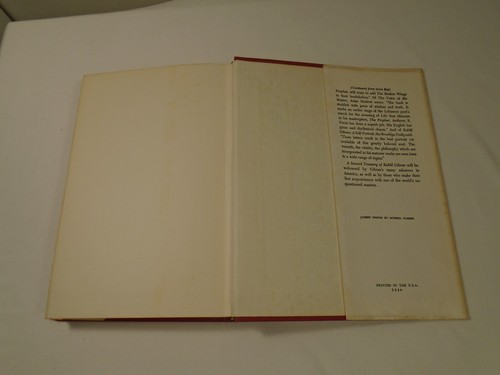 1962 - A SECOND TREASURY OF KAHLIL GIBRAN, HARDCOVER BOOK w/ DUST JACKET - Bild 8 von 11