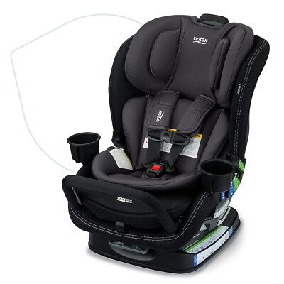 Britax Poplar S Narrow Convertible Car Seat - Stone Onyx New