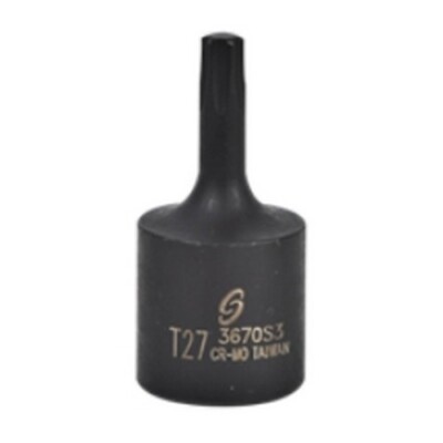 Sunex Tools 3670S3 3/8'' Drive Internal Star Impact Socket, T27