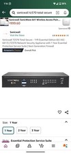 Sonicwall TZ370 Total Secure - 1YR Essential Edition 02-SSC-6817 - Open Box